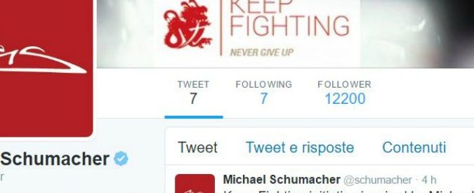 Michael Schumacher, la famiglia rompe il silenzio. E spunta un account Twitter per seguire il campione