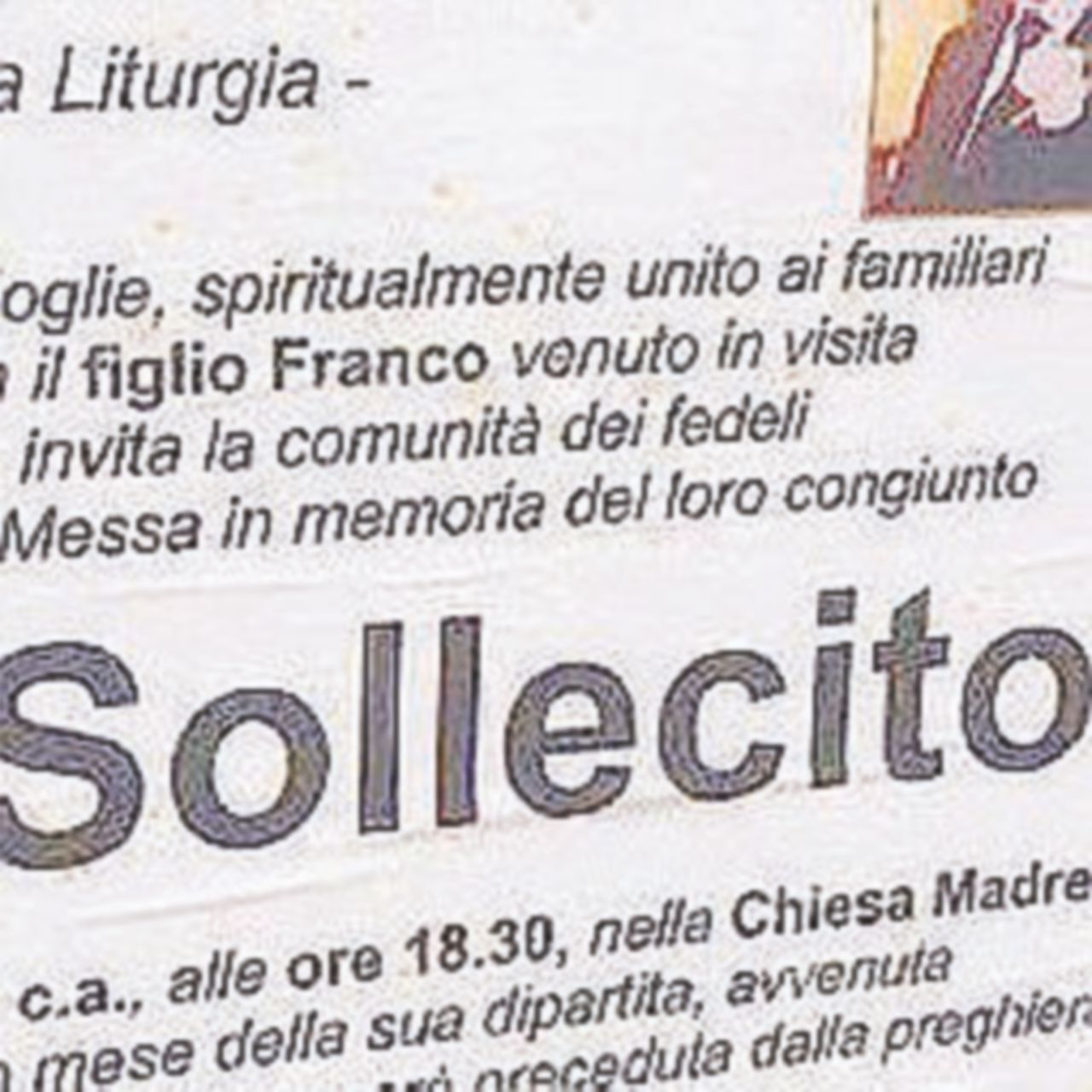 Il parrocco invita alla Messa per il mafioso. No del questore Il parrocco invita alla Messa per il mafioso. No del questore