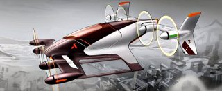 Copertina di Auto volante, Airbus: “alla fine del 2017 il primo prototipo di taxi elettrico a decollo e atterraggio verticale”