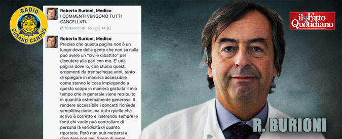 Copertina di Meningite, prof. Burioni: “Migranti non hanno colpa, basta con derive xenofobe. La scienza non è democratica”