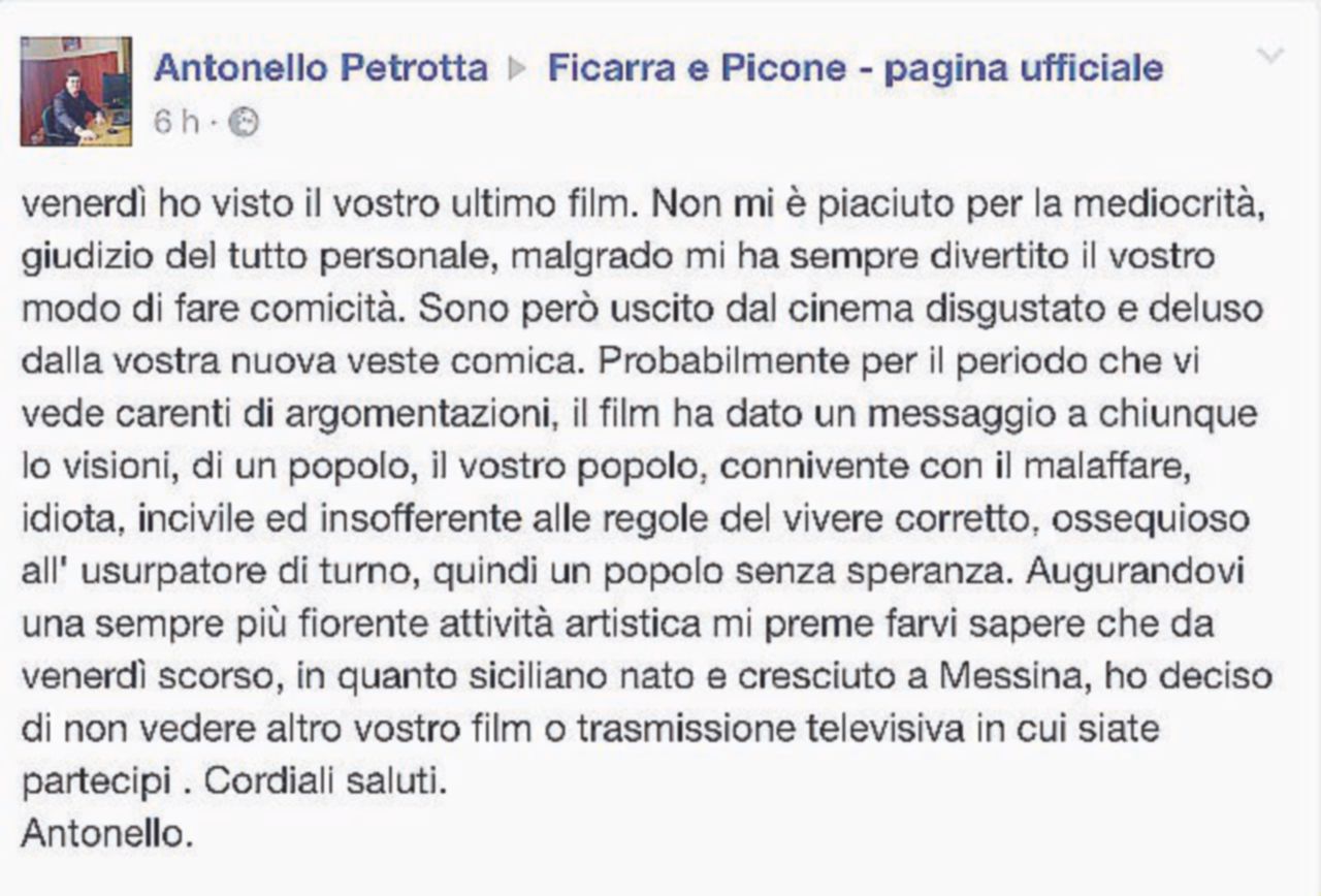 “Dopo il film, la fila per la differenziata”