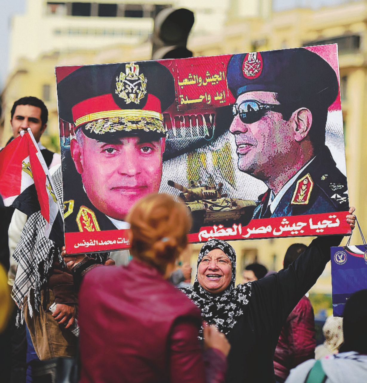 L’opposizione ammutolita: in strada rimane solo al-Sisi