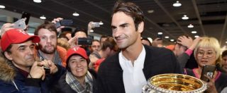 Copertina di Roger Federer torna a Zurigo dopo la vittoria all’Australian Open: centinaia di tifosi lo accolgono da eroe – FOTO e VIDEO