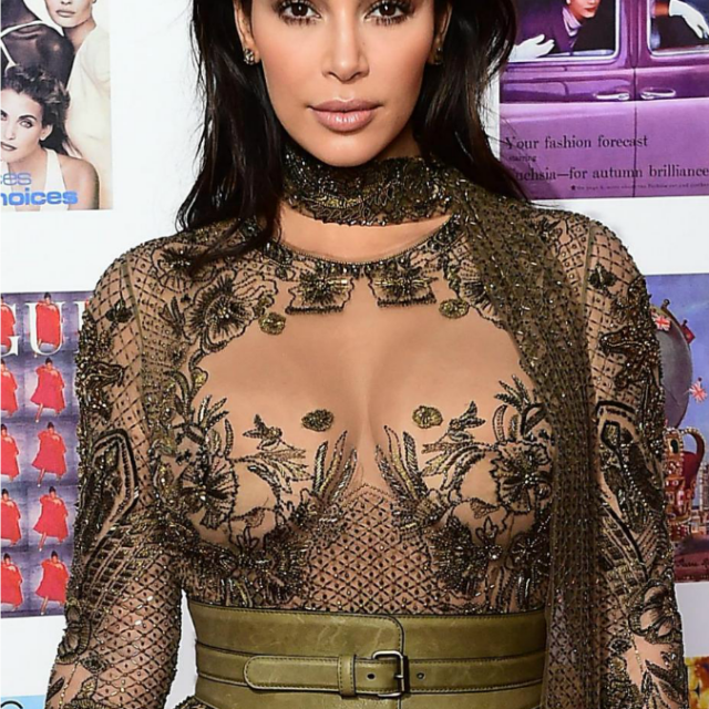 Kim Kardashian completamente nuda su Instagram