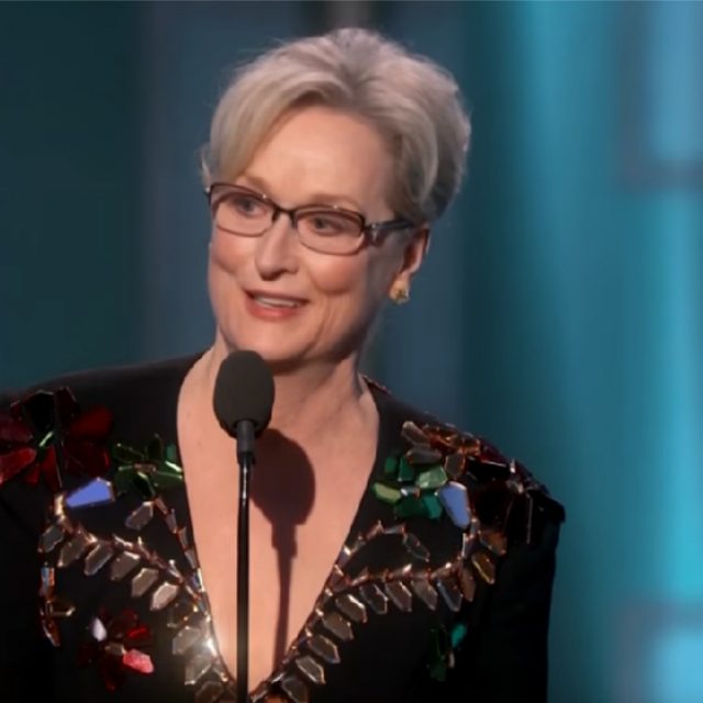 Golden Globes 2017, Meryl Streep contro Trump: “Un potente che ha bullizzato un disabile”