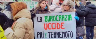 Copertina di Terremoto Centro Italia, protesta ad Accumoli: “Dopo più di quattro mesi nulla è cambiato, più risposte dalle istituzioni” (FOTO)