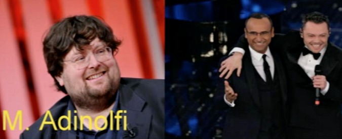 Copertina di Sanremo 2017, Adinolfi contro gli ospiti gay: “Non voglio pagare il figlio di Tiziano Ferro con i soldi del mio canone”