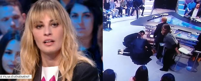 Copertina di Malore in diretta per Sveva Alviti, il mancamento dell’attrice italiana alla tv francese