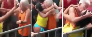 Copertina di Galeotto fu il rave, quando l’amore non ha età: il bacio appassionato che fa il giro del web