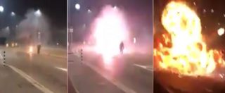 Copertina di Campania, follia a Capodanno: lo scoppio di una bomba carta in strada