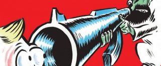 Copertina di Charlie Hebdo, numero speciale per i due anni dalla strage: “2017, la fine del tunnel”. Ma è la canna di un Kalashnikov