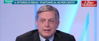 Copertina di Cuperlo: “M5Ss? Non va bollato come populista. Pd? Sta male. Renzi non ha capito la sconfitta pazzesca”