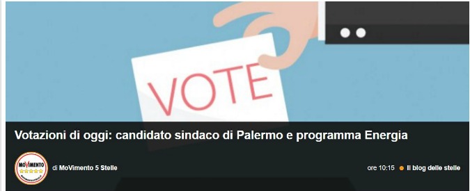 M5s Palermo, via al voto online per scegliere il candidato sindaco: sfida Forello-Gelarda. Multa per chi lascia