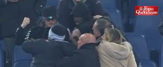 Copertina di Calcio, tifoso della Lazio sputa al capitano Biglia. Rissa sfiorata all’Olimpico