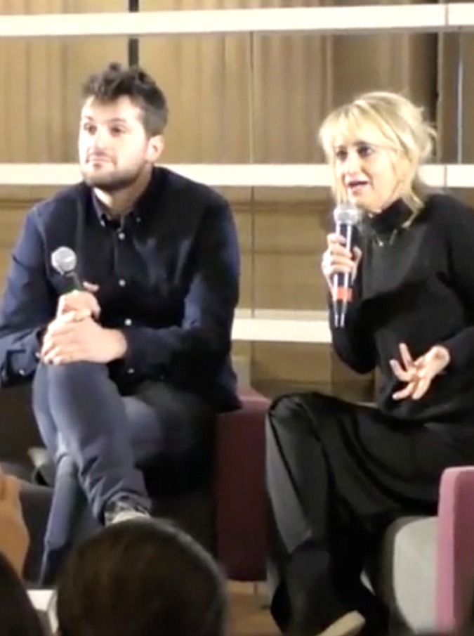 Copertina di Torino, Luciana Littizzetto presenta il libro “La bella addormentata in quel posto” con Frank Matano