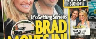 Copertina di Brad Pitt e Kate Hudson, il fratello dell’attrice su Instagram: “Un inferno vivere con Brad. Disordinato, lascia la porta aperta mentra fa la cacca, mette zizzania”