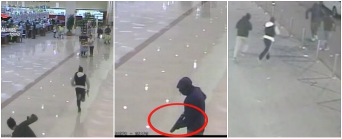 Copertina di Pistole e fucile a pompa per rapinare il supermercato: 5 arresti a Torino