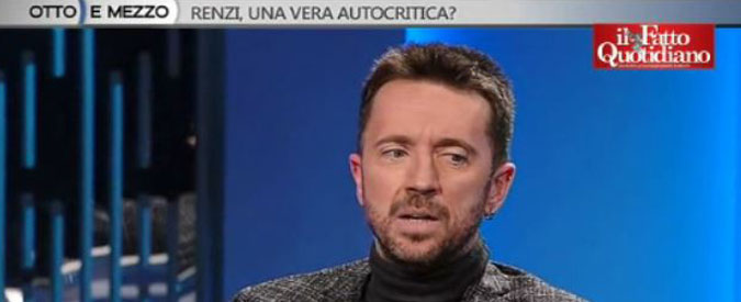 Copertina di Renzi, Scanzi: “Siamo convinti che sia un fenomeno? Non è che è stato sopravvalutato?”