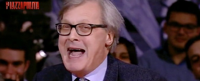 Copertina di Raggi, Sgarbi incontenibile. Imitazione della sindaca M5s: “E’ la nuova Ambra Angiolini: ma vaffa…”