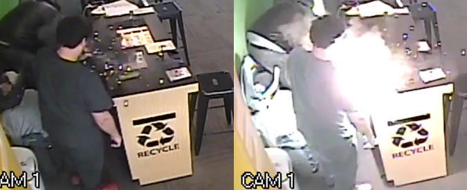 Copertina di Usa, esplode sigaretta elettronica: ferito al volto un impiegato