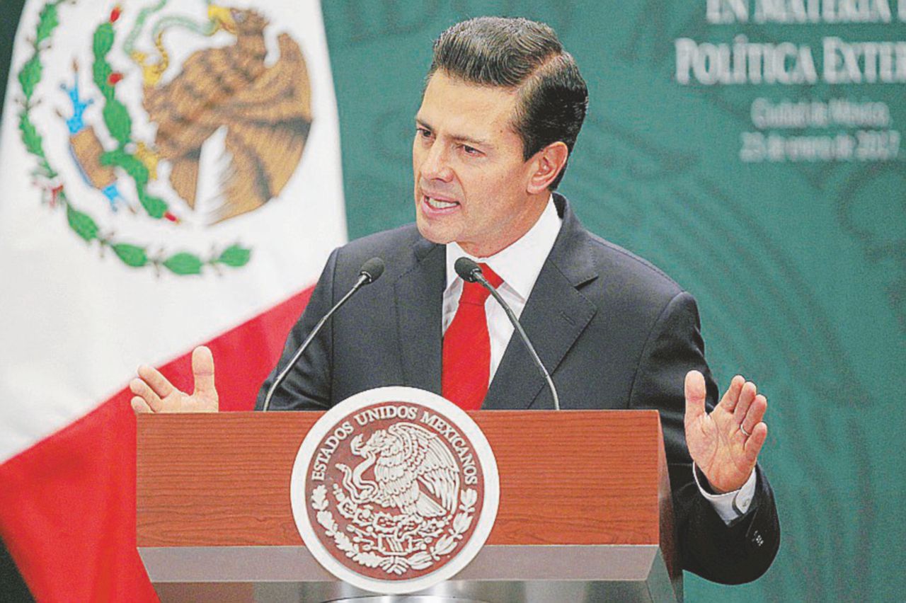Te lo do io il muro, Peña Nieto sbatte la porta
