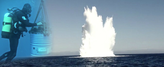 Copertina di Bombe sul fondo del mare a Caprera. 315 risalenti alla conflitto mondiale: così si neutralizza il pericolo