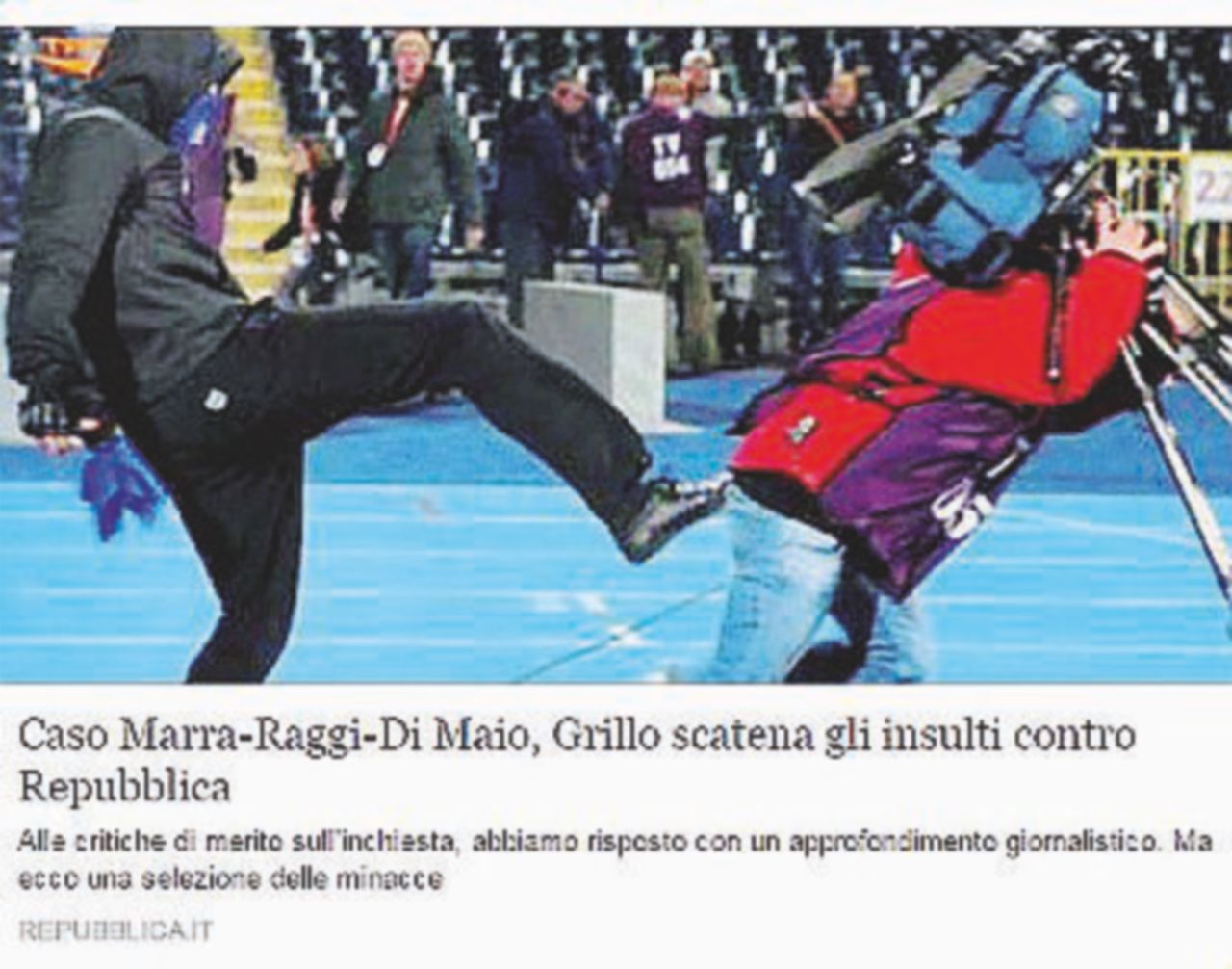 Il grillino incappucciato