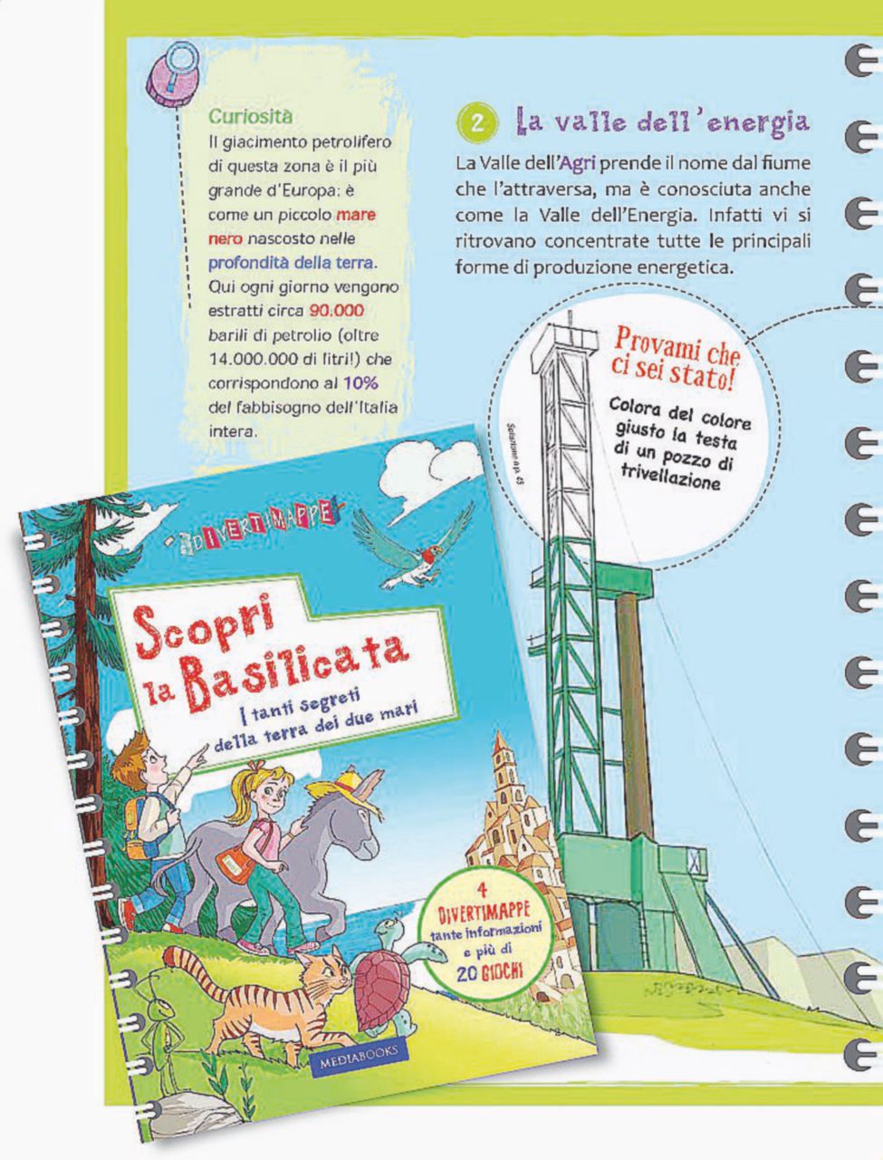 Basilicata, i bambini colorano i pozzi. E il lago si fa scuro