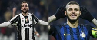 Copertina di Juventus-Inter, Higuain contro Icardi. Pioli: “Siamo la squadra giusta per mettere in difficoltà la capolista”- VIDEO