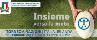 Copertina di La nazionale italiana di rugby sostiene i malati di Sma: “Insieme in meta contro le patologie neuromuscolari” – VIDEO