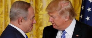 Usa, Trump: ‘Israele e Palestina 2 Stati? Trovino loro accordo, conta solo la pace’. Congelato paradigma nato a Oslo nel ’93