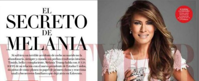 Copertina di ‘Melania Trump ultima e vera femminista’ o meglio, ‘Come sposare un miliardario’