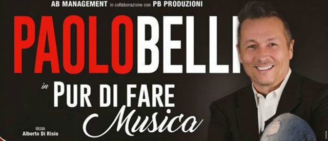 ‘Pur di fare musica’ a teatro, Paolo Belli è uno spettacolo nello spettacolo