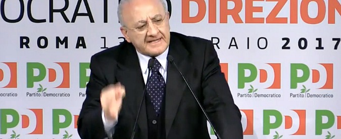 Copertina di Direzione Pd, De Luca sfotte Di Maio: “Reduce dalla battaglia contro la storia e la grammatica”