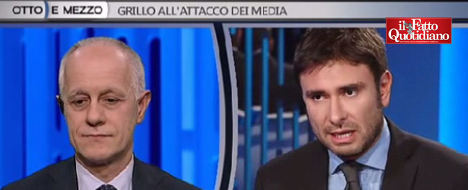 Copertina di M5s, Di Battista: “Raggi? Le sono state attribuite 4 relazioni sentimentali. Non è normale”
