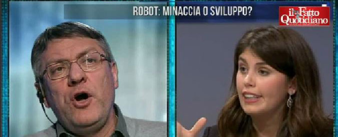 Copertina di Landini vs Serafini (ex manager Uber): “Mi lasci parlare”. “Sono abituata a dialoghi, non a monologhi”