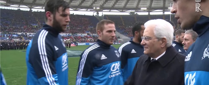 Copertina di Rugby, Mattarella scende in campo all’Olimpico per la prima partita del Sei Nazioni