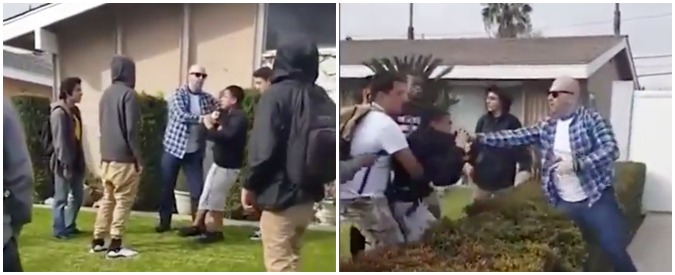 Copertina di Usa, i ragazzini gli calpestano il prato di casa. Poliziotto spara durante la zuffa con un tredicenne