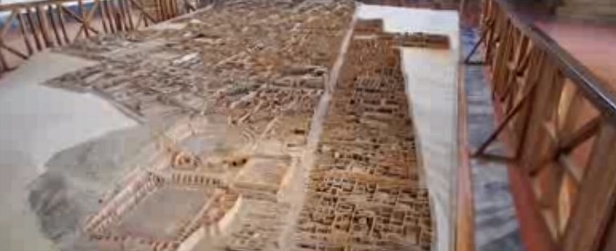 Copertina di Pompei, in 3D il plastico in sughero del 1861 dopo la digitalizzazione