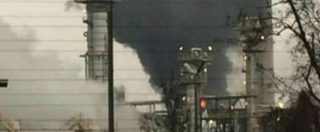 Copertina di Pavia, incendio nella raffineria Eni di Sannazzaro de’ Burgondi