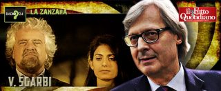 Copertina di Raggi, Sgarbi: “Ho registrato una mia telefonata con Grillo: dice che lei è una cretina depensante”