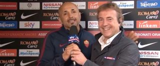 Copertina di Roma, Spalletti irrompe ai microfoni di Sky Sport: “Famo sto stadio. E’ questo l’argomento di oggi”