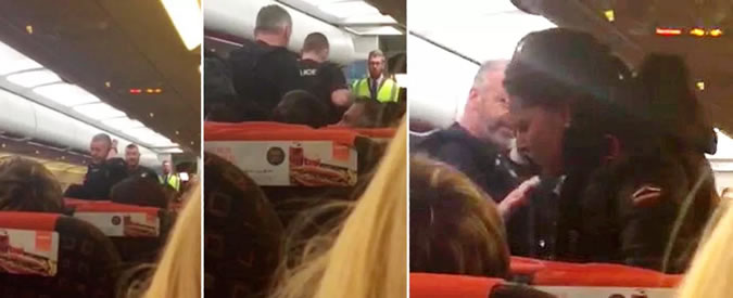 Copertina di Urlano Allah Akbar sul volo lowcost. La reazione del comandante scatena gli applausi dei passeggeri