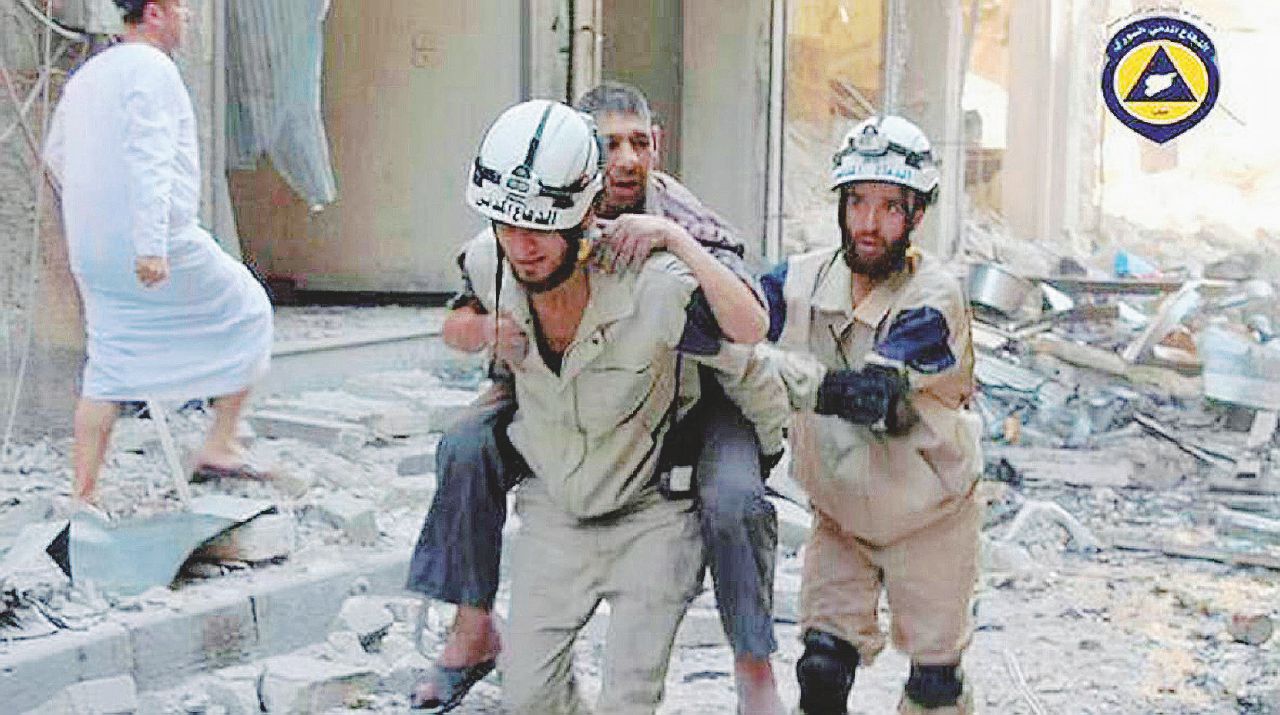 The White Helmets l’altra sceneggiatura, sottotitoli in russo The White Helmets l’altra sceneggiatura, sottotitoli in russo