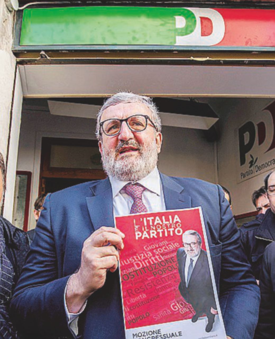Sfidante Michele Emiliano Emiliano fa “Resistenza”. Di Pietro si arruola
