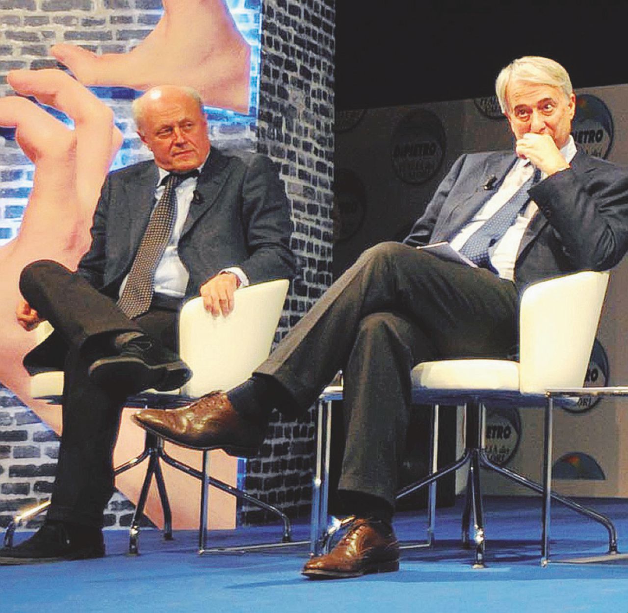 Amici diversi - Pisapia e Tabacci. Pisapia rifarà la sinistra con gli ex dc (imbarazzanti)