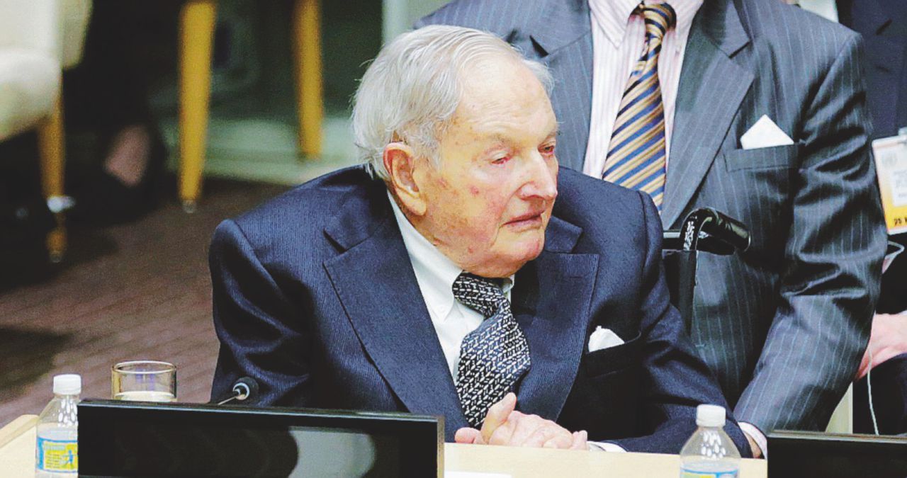 Segreto di longevità - David Rockefeller ha spiegato di essersi sottoposto ad almeno 7 trapianti di cuore - LaPresse Rockefeller, “antagonista” illuminato di Trump