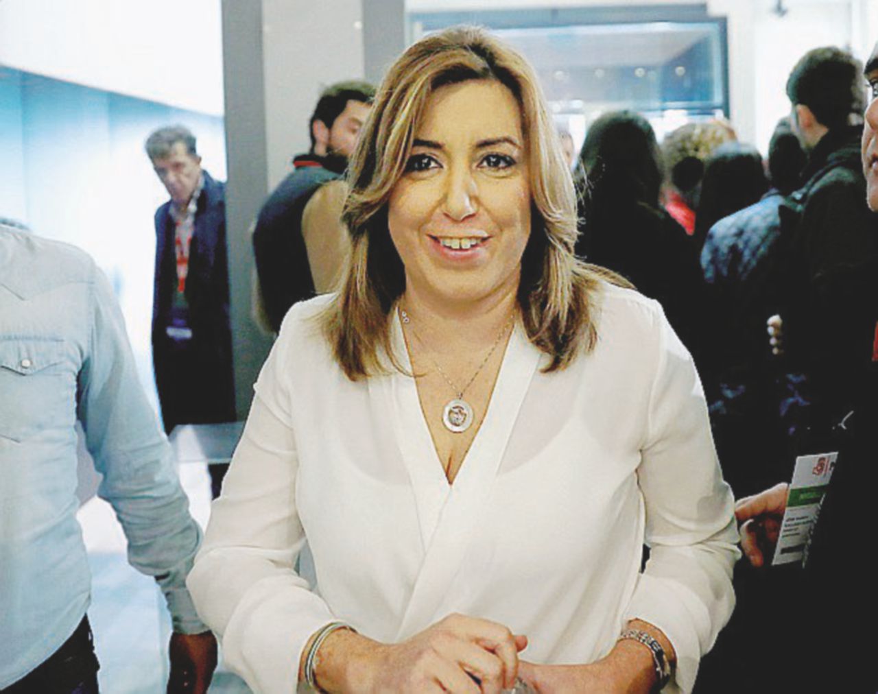 Susana Díaz (42 anni), presidente della Comunità andalusa La sfida del “ribelle” Sánchez al suo Psoe