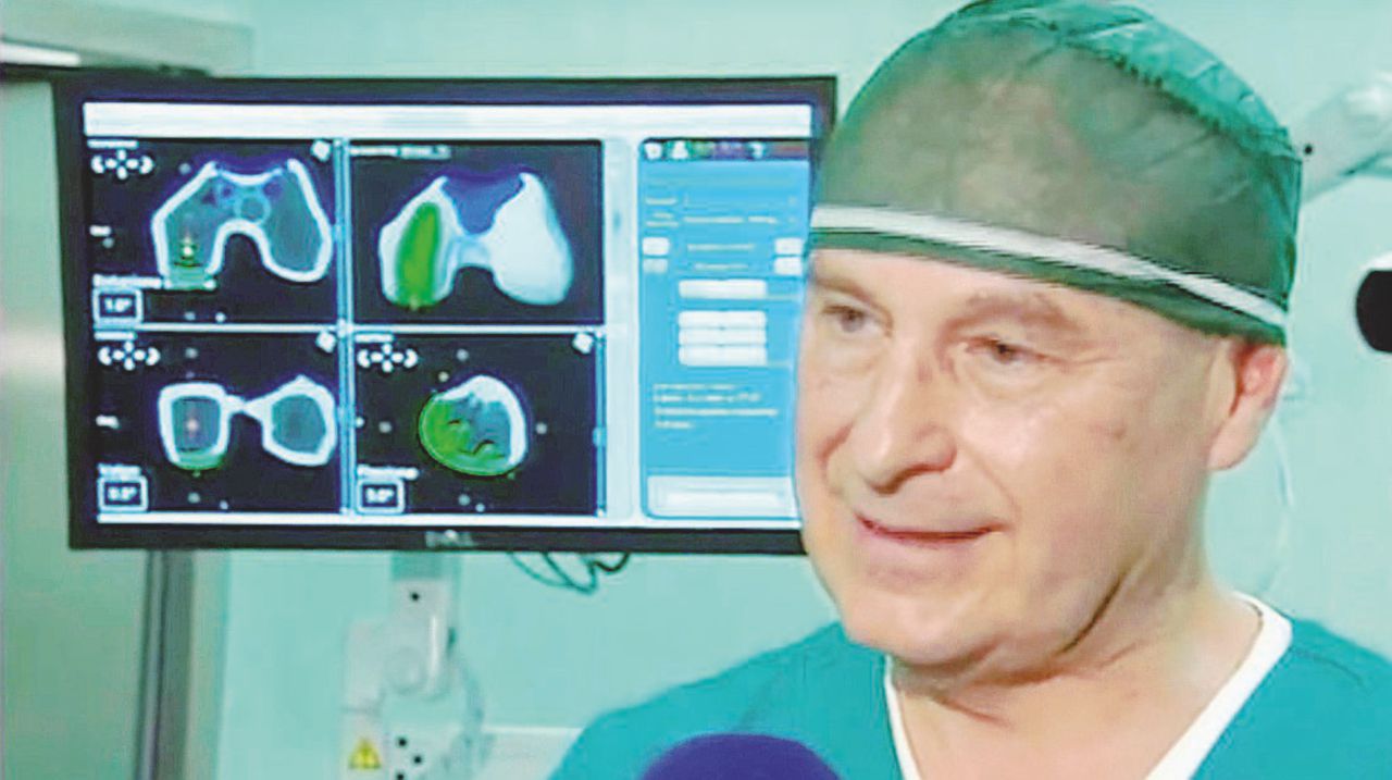 Norberto Confalonieri in un fermo immagine del Tgr Rai Esperti in tv e corrotti in corsia. Per fare soldi operare sempre