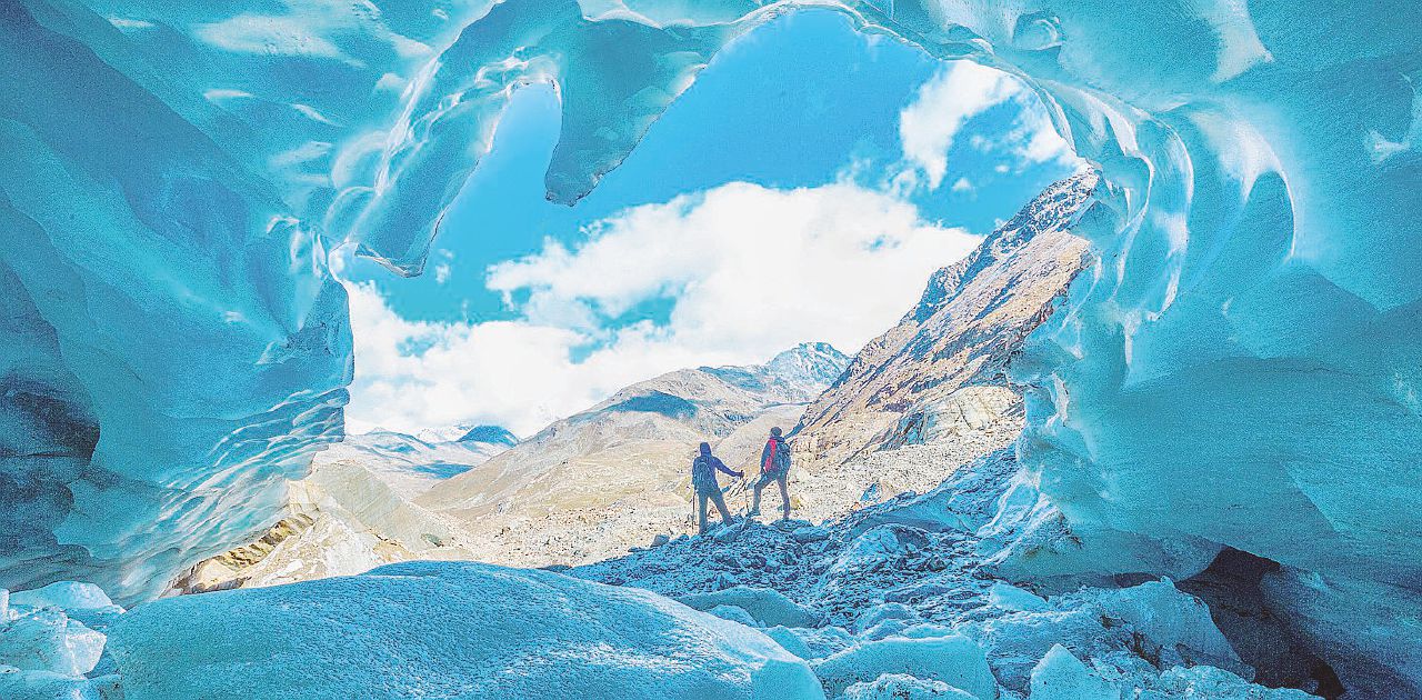 Meraviglie - Un ghiacciaio del Parco nazionale dello Stelvio - Olycom Dai monti al mare. I parchi fantasma interrotti e contesi